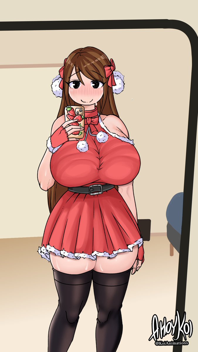 Emily Sim (Christmas) Rule 34 Image