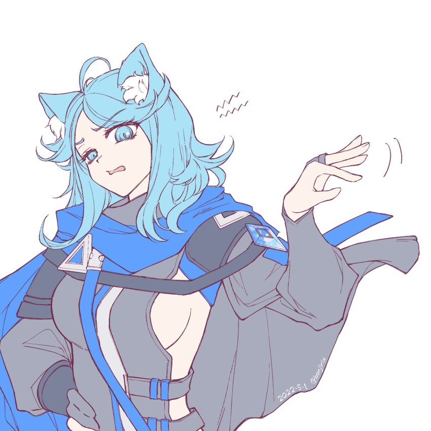 Monique (Arknights) Rule 34 Image