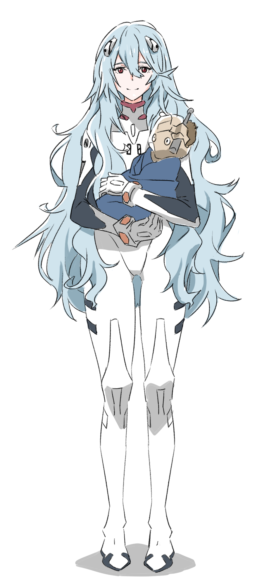 Ayanami Rei (Neon Genesis Evangelion) Rule 34 Image