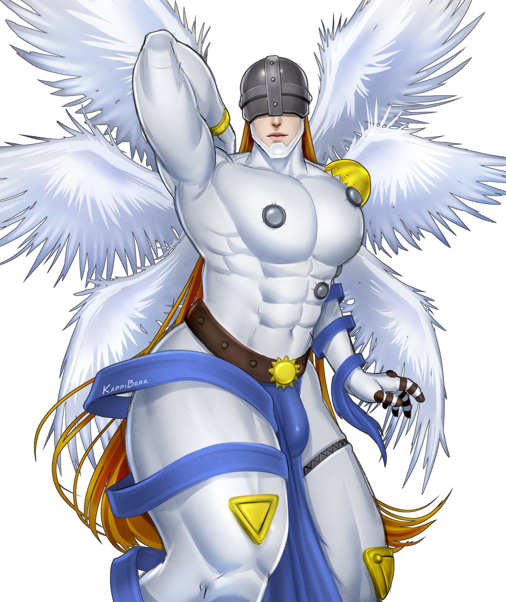 Angemon (Digimon) Rule 34 Image