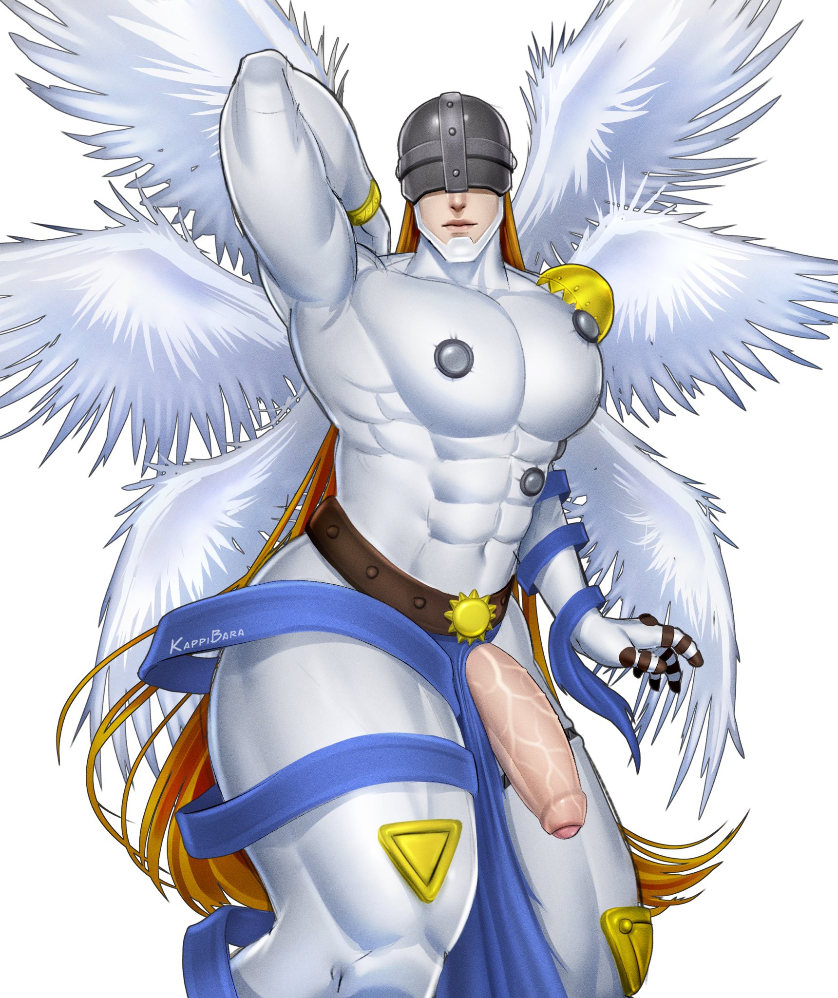Angemon (Digimon) Rule 34 Image