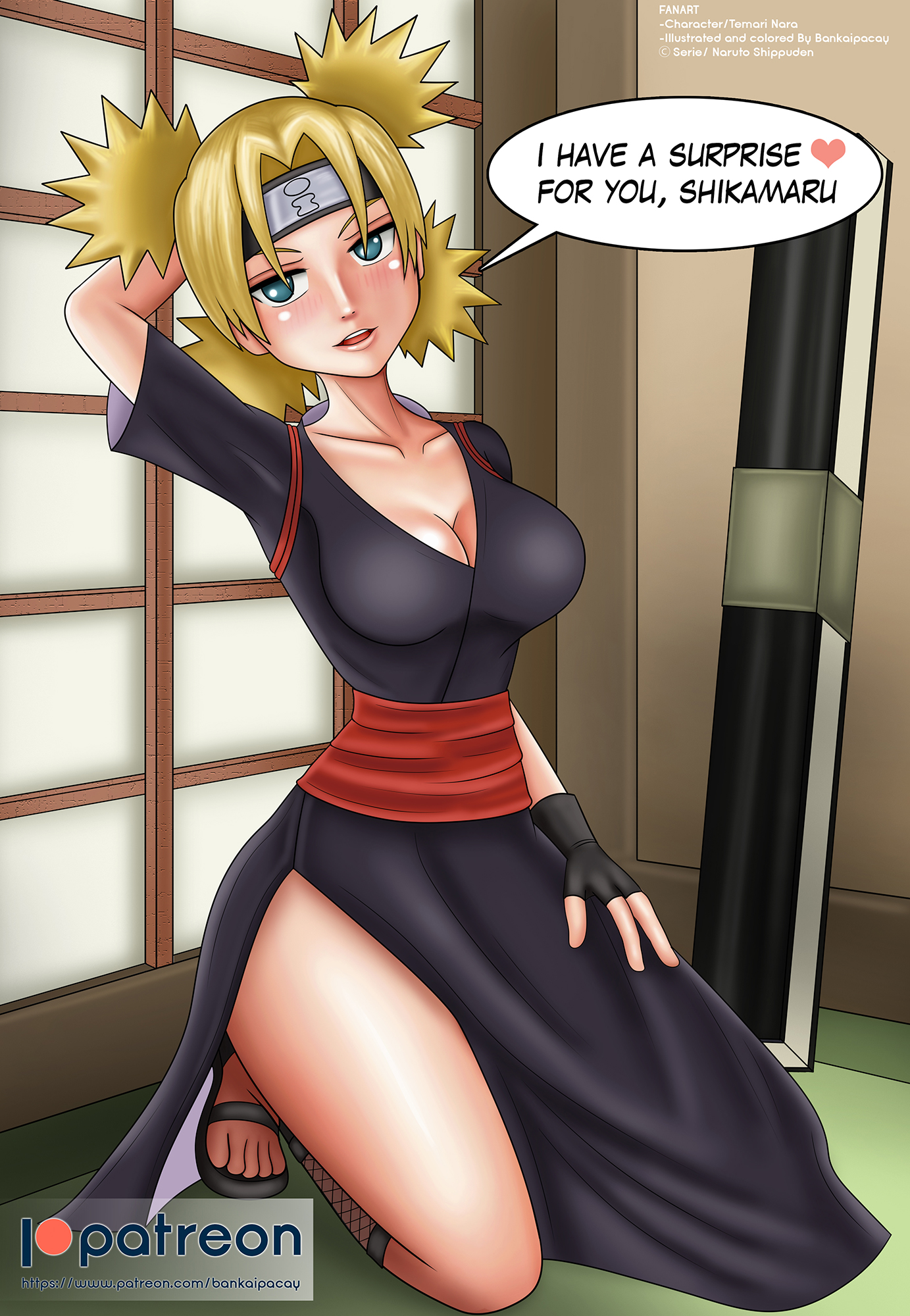 Temari (Naruto) Rule 34 Image