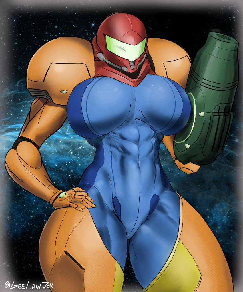 Armored Samus (Metroid) Rule 34 Image