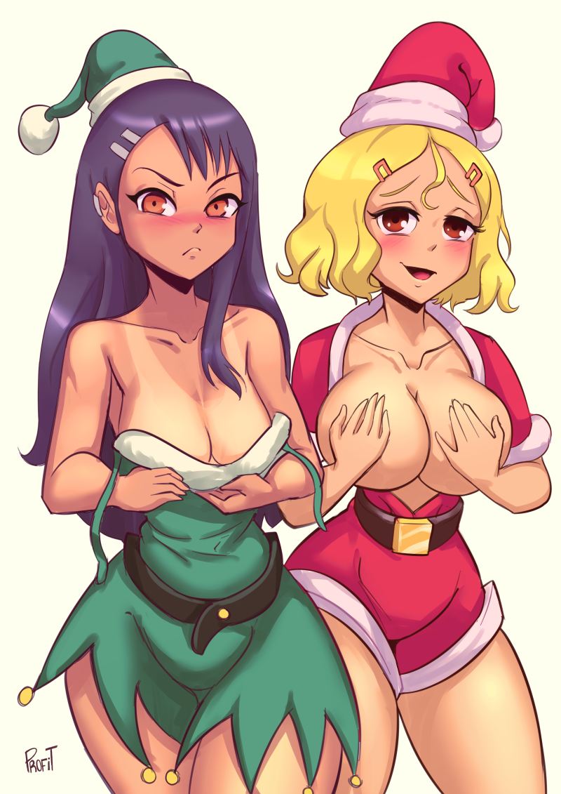 Hayase Nagatoro (Christmas) Rule 34 Image