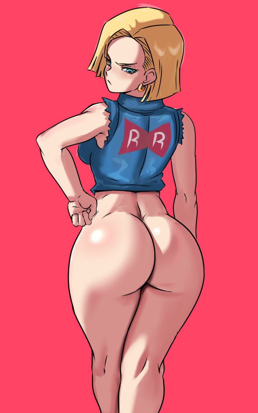 Android 18 (Dragonball Z) Rule 34 Image