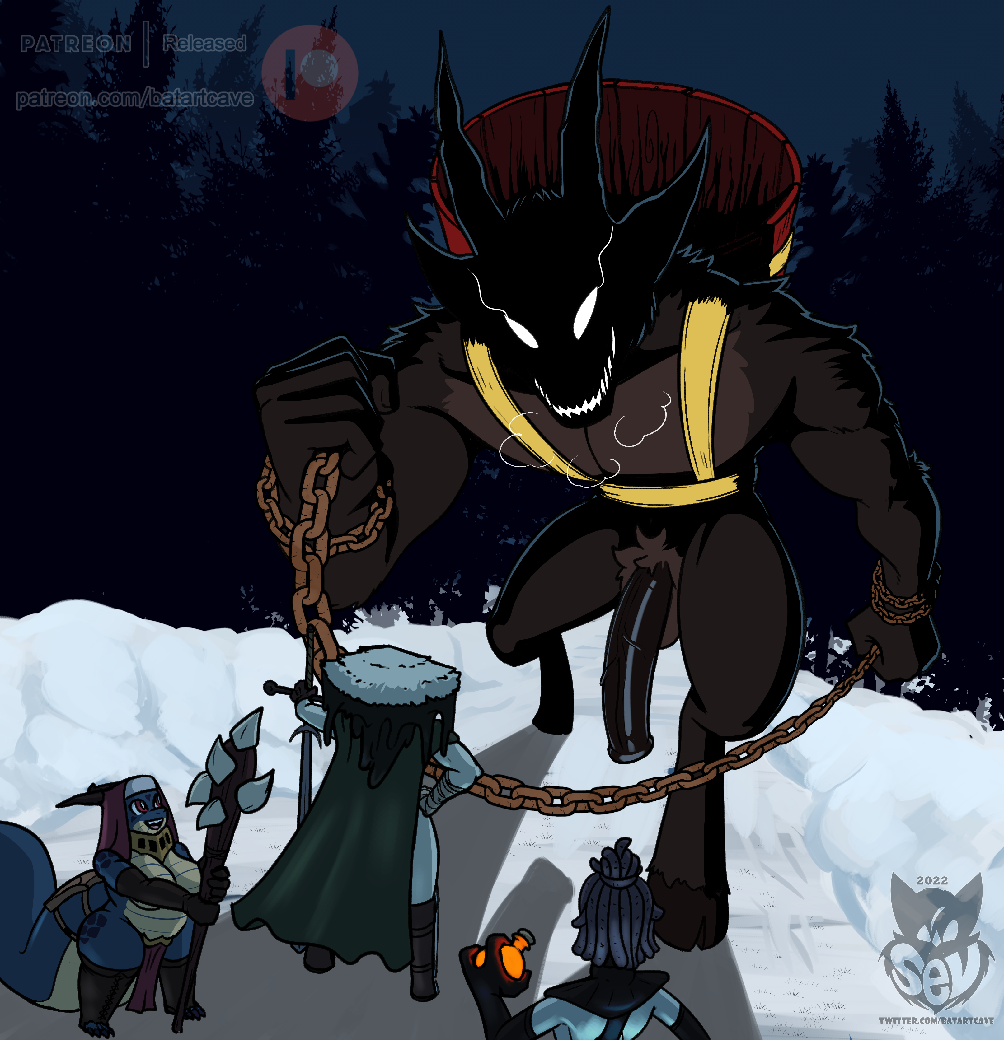 Krampus (Christmas) Rule 34 Image