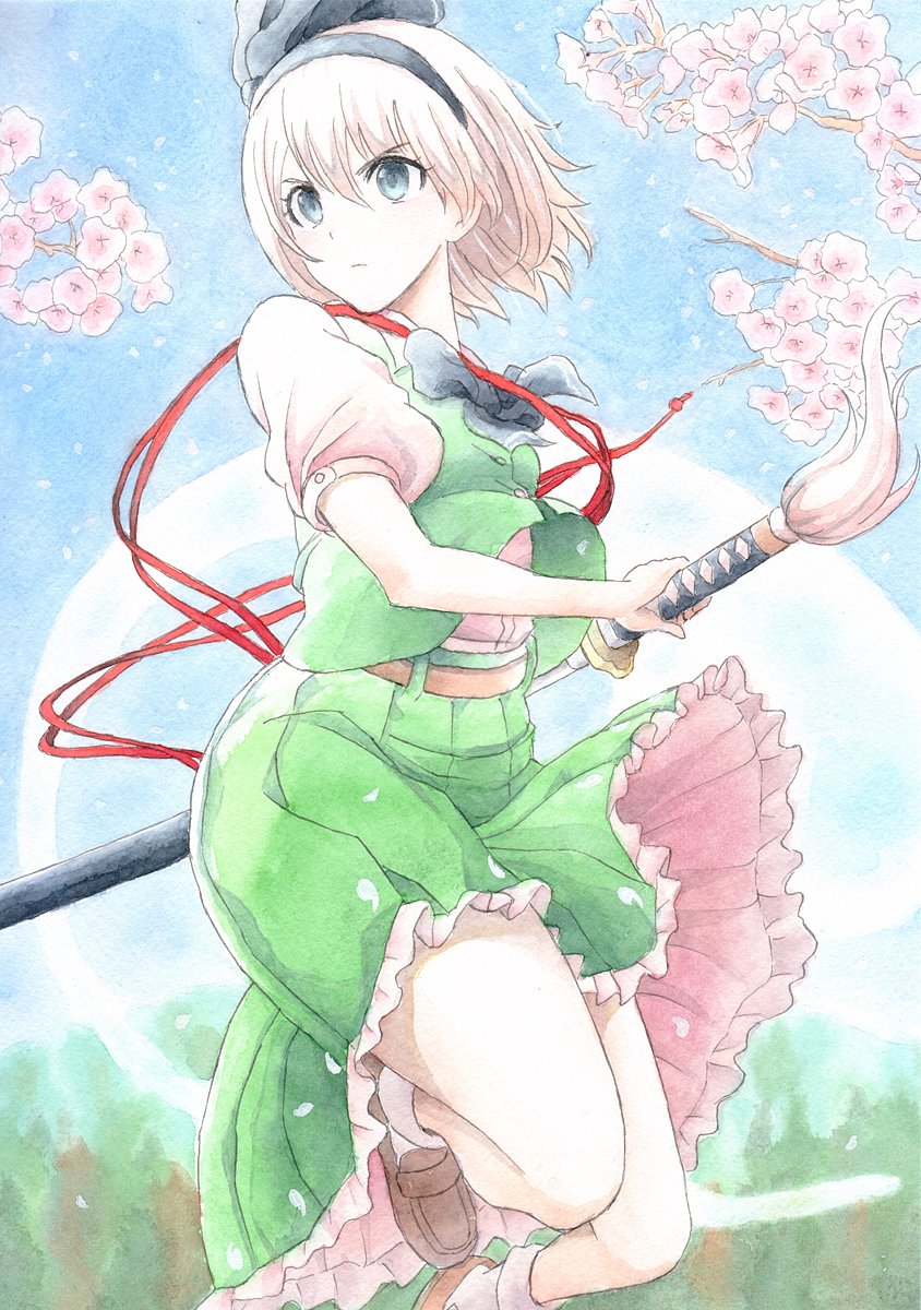 Konpaku Youmu (Touhou) Rule 34 Image
