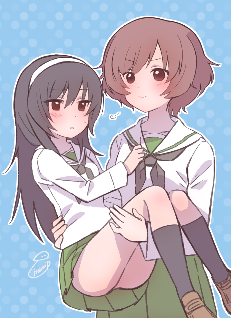 Akiyama Yukari (Girls Und Panzer) Rule 34 Image