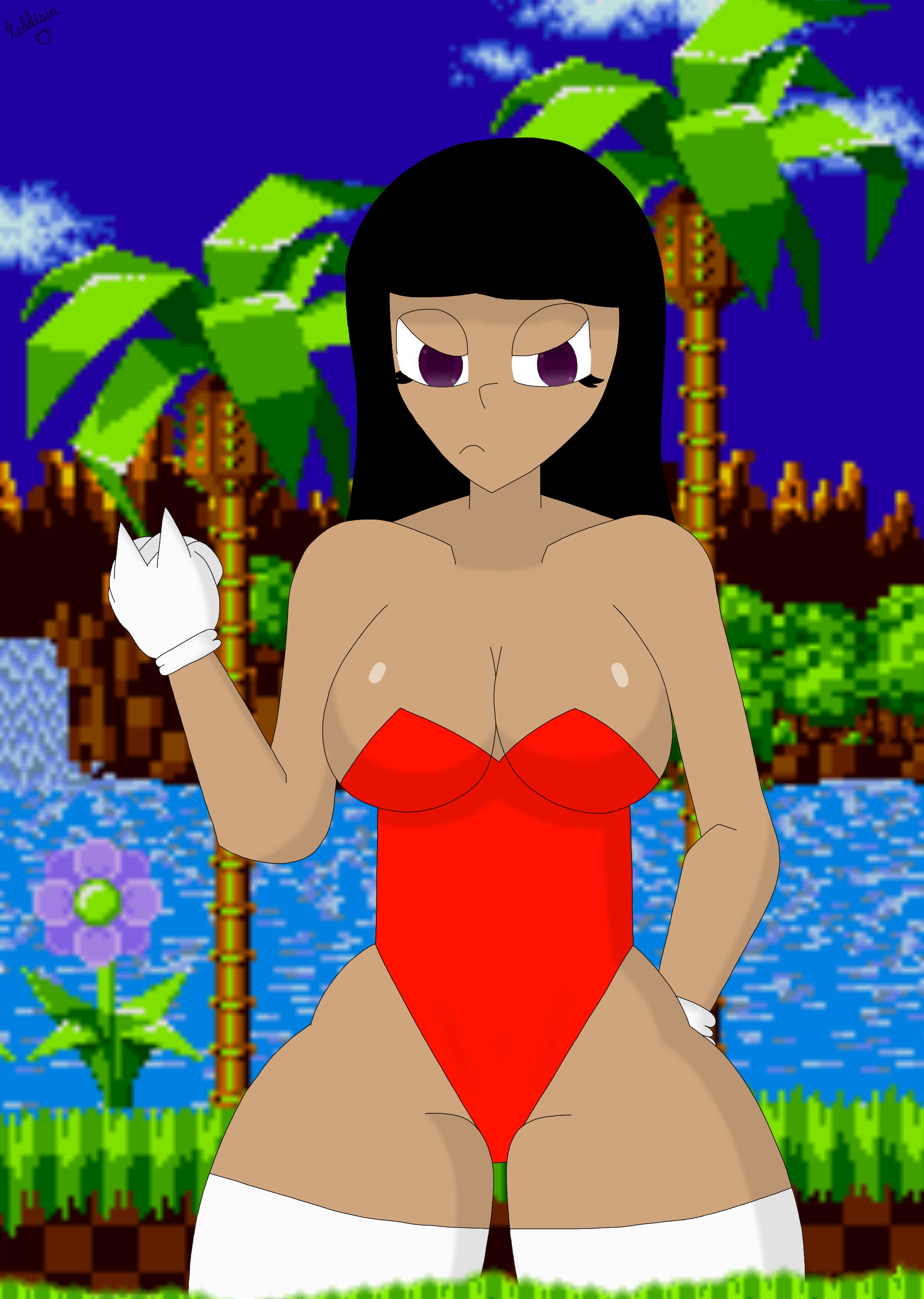 Knuckles The Echidna (Sega) Rule 34 Image