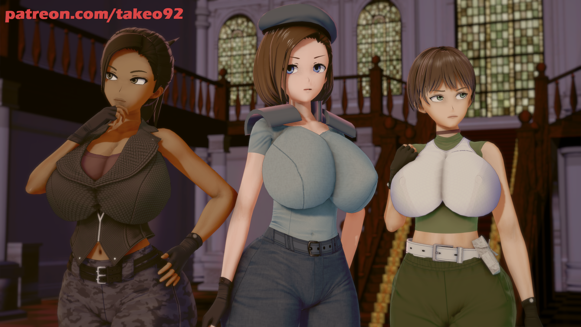 Jill Valentine (Patreon) Rule 34 Image
