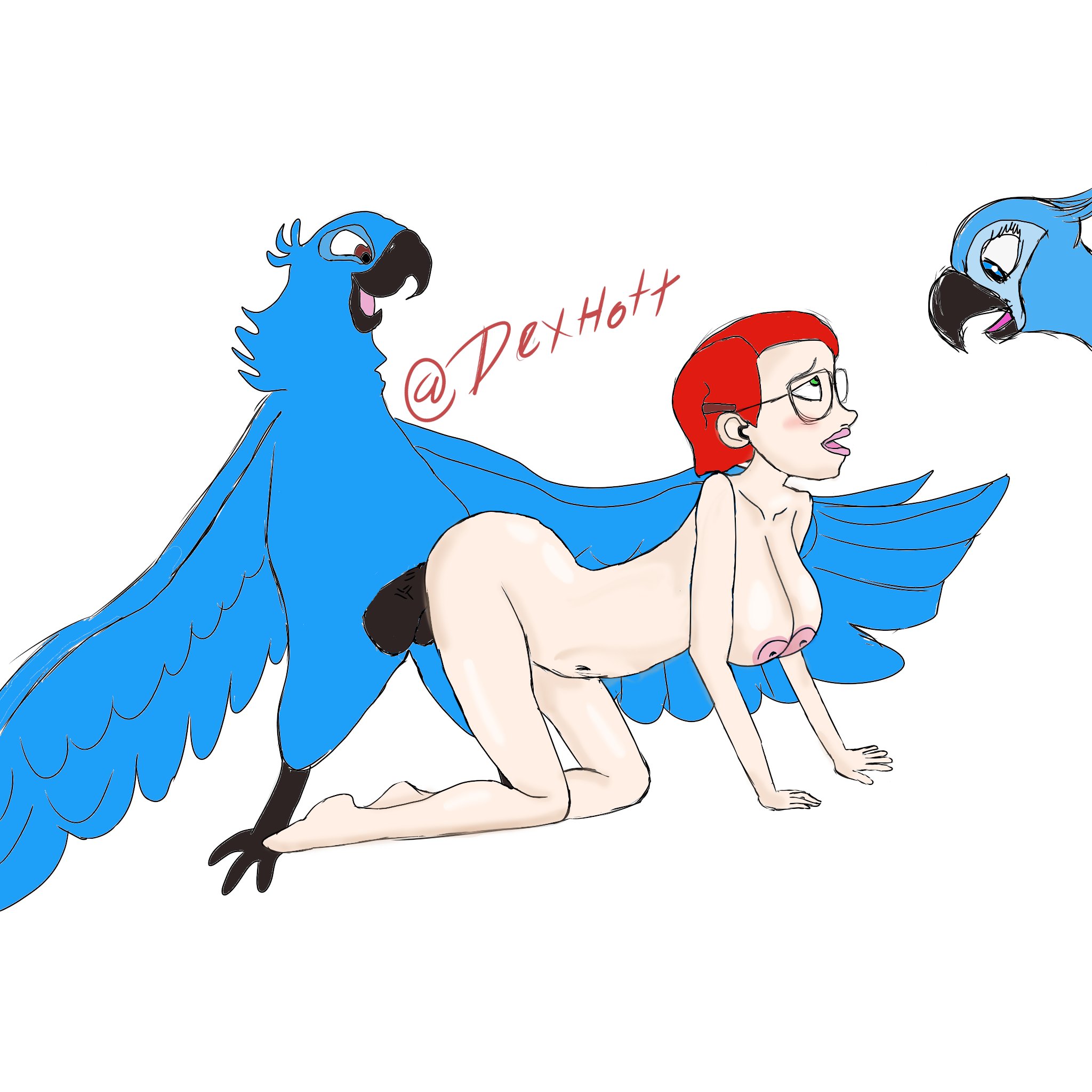 Blu (Rio) Rule 34 Image