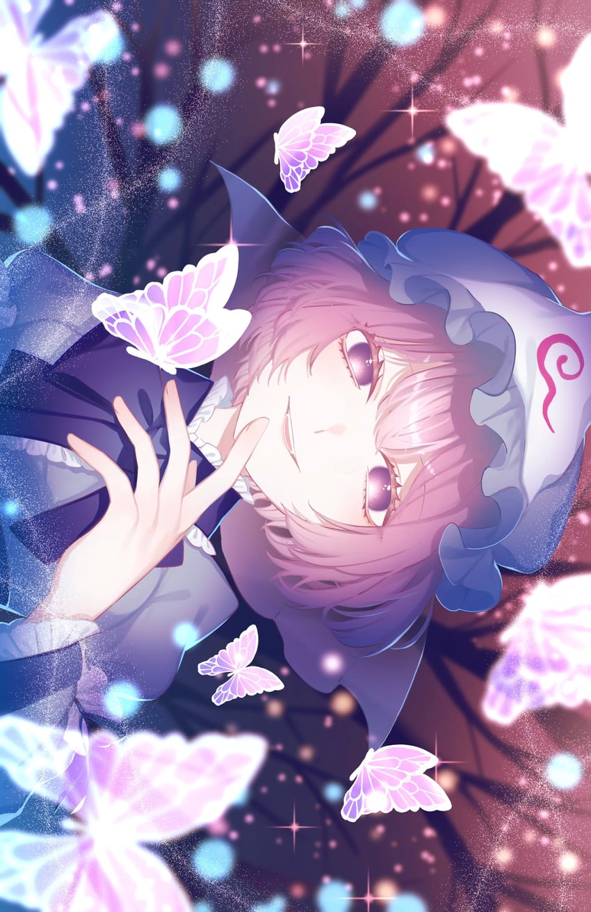Saigyouji Yuyuko (Touhou) Rule 34 Image