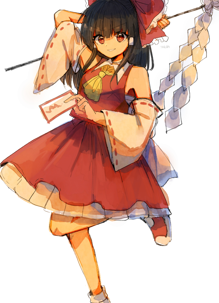 Hakurei Reimu (Touhou) Rule 34 Image