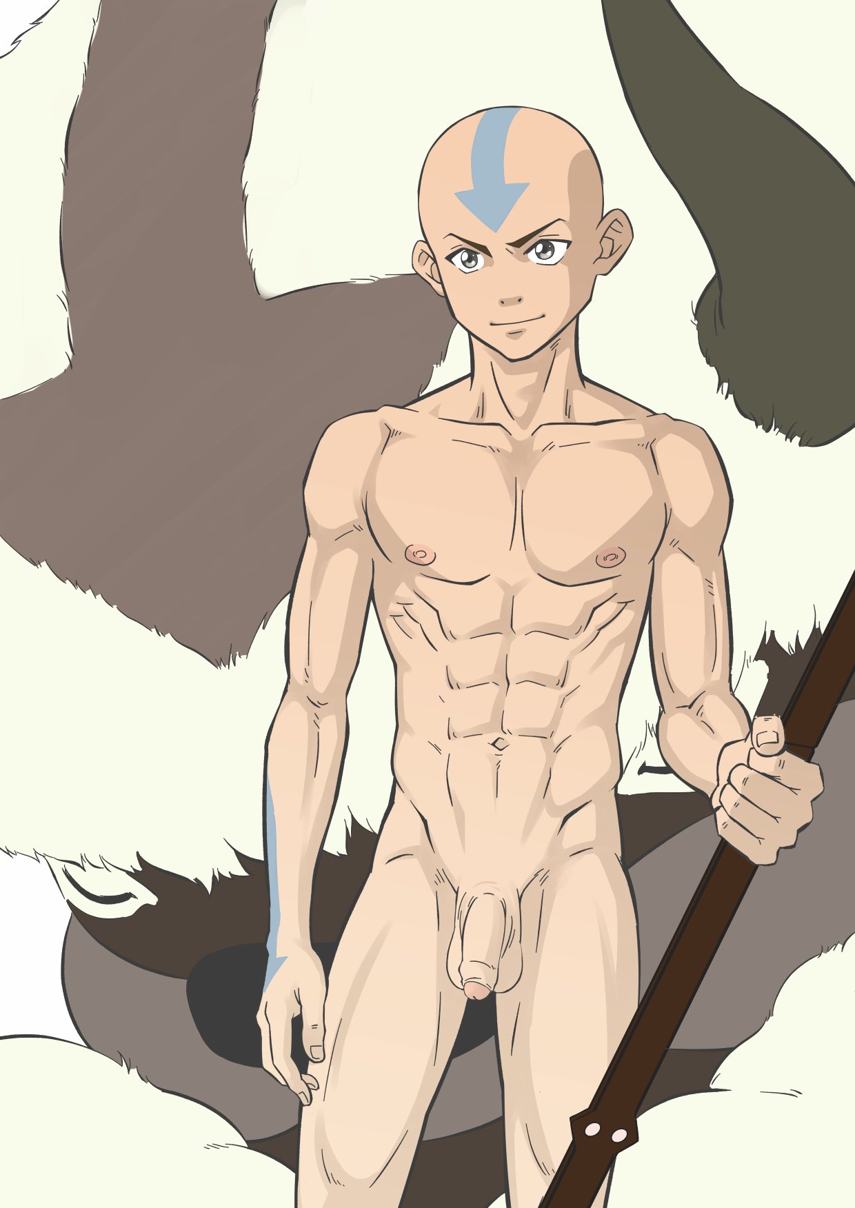 Aang (Avatar Legends) Rule 34 Image