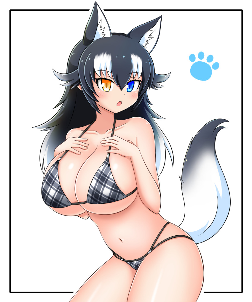 Grey Wolf (Kemono Friends) Rule 34 Image
