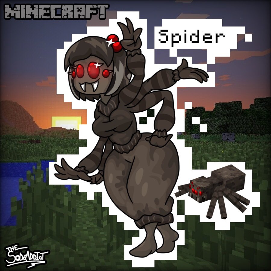 Spider (Minecraft) Rule 34 Image