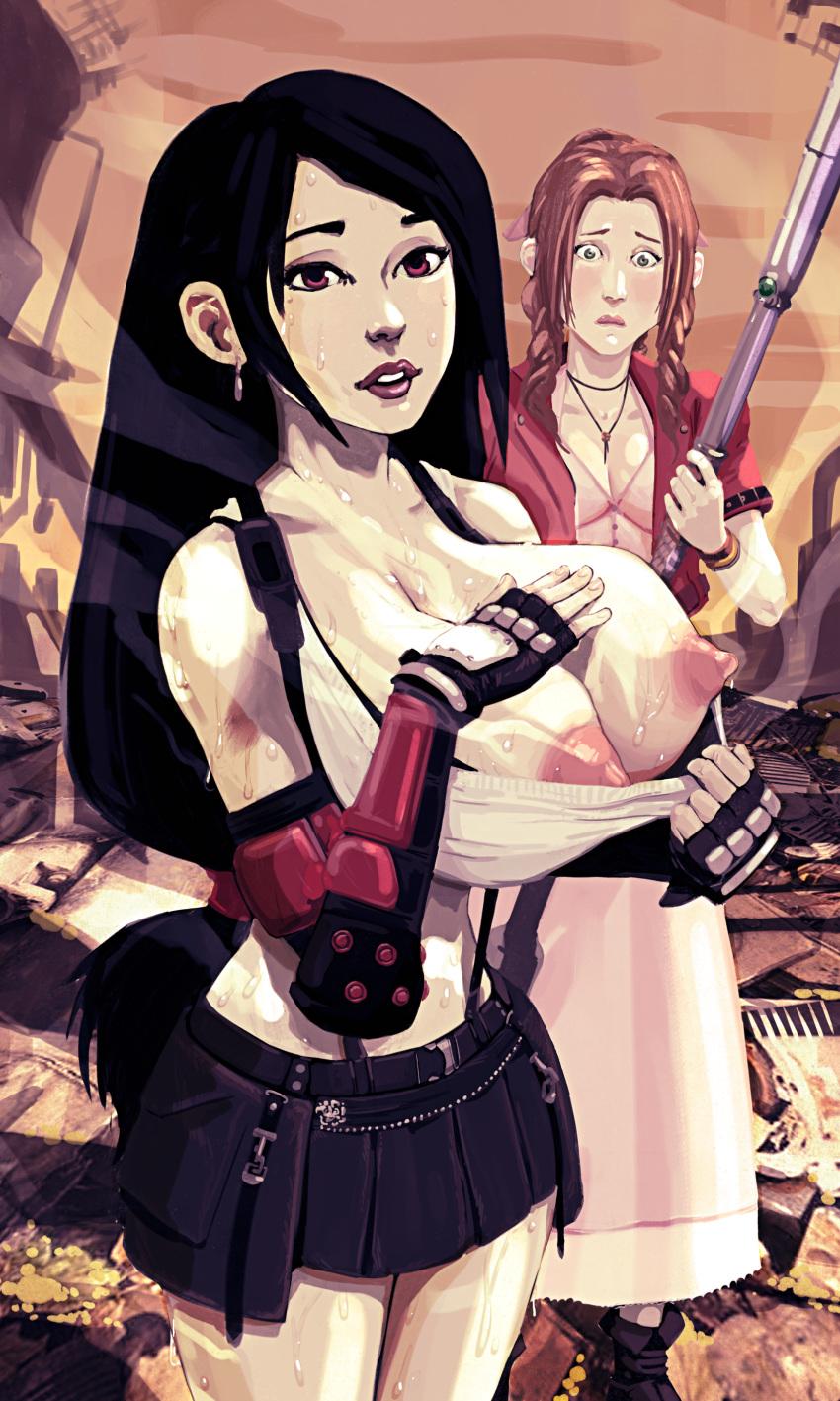 Aerith Gainsborough (Final Fantasy) Rule 34 Image