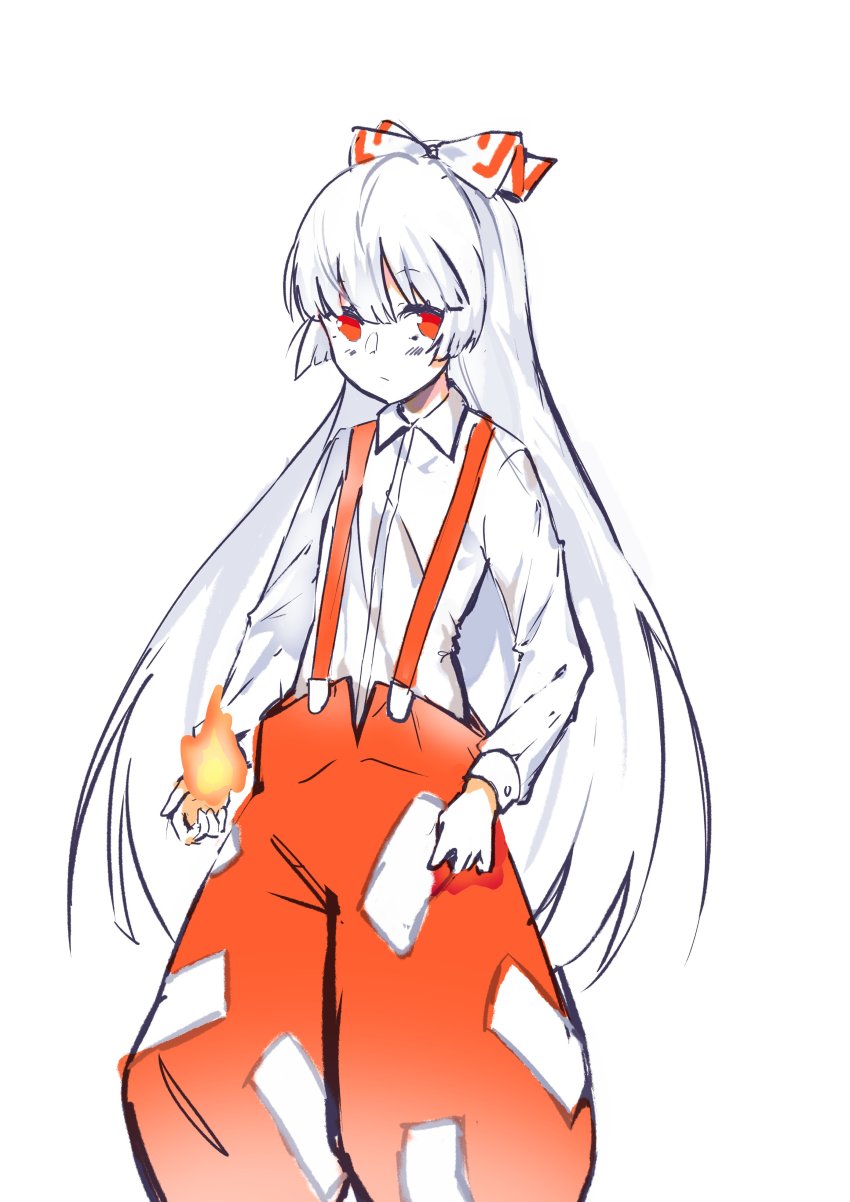 Fujiwara No Mokou (Touhou) Rule 34 Image