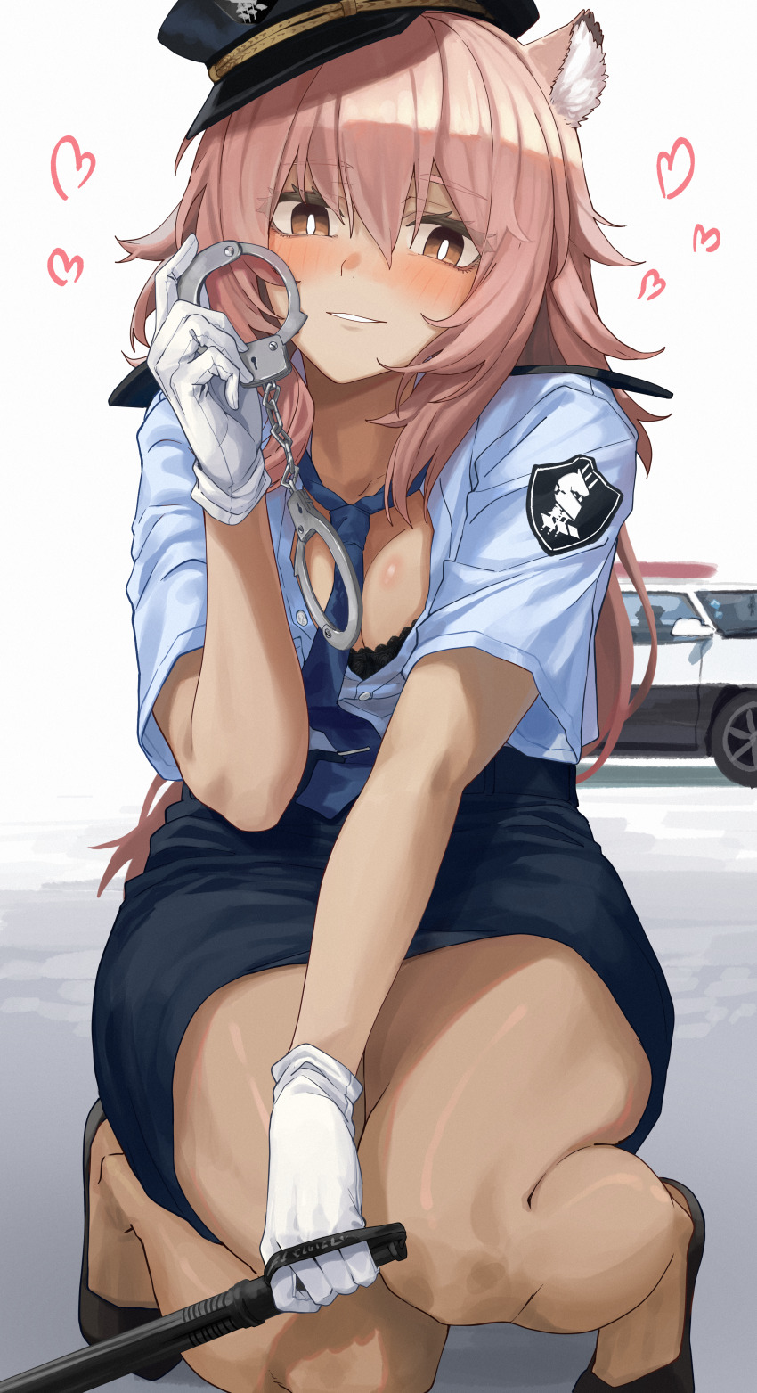 Gravel (Arknights) Rule 34 Image