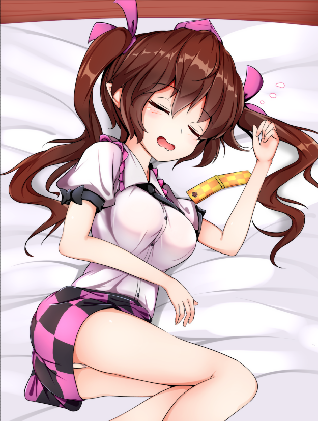 Himekaidou Hatate (Touhou) Rule 34 Image