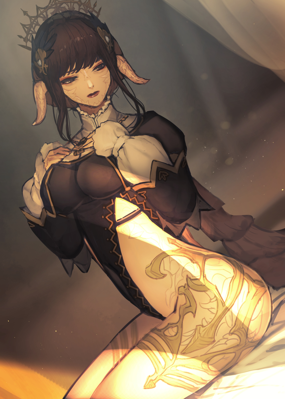 Au Ra (Final Fantasy) Rule 34 Image
