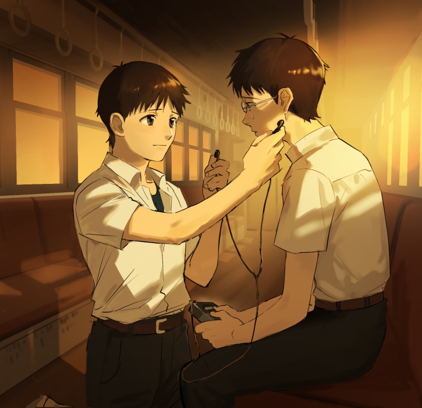 Ikari Shinji (Ikari Gendou) Rule 34 Image