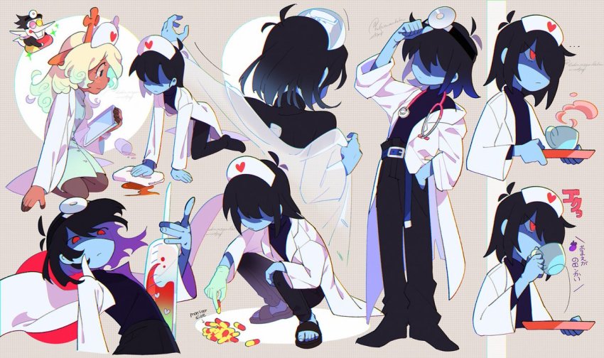 Kris (Deltarune) Rule 34 Image