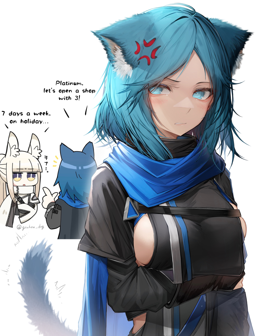 Monique (Arknights) Rule 34 Image