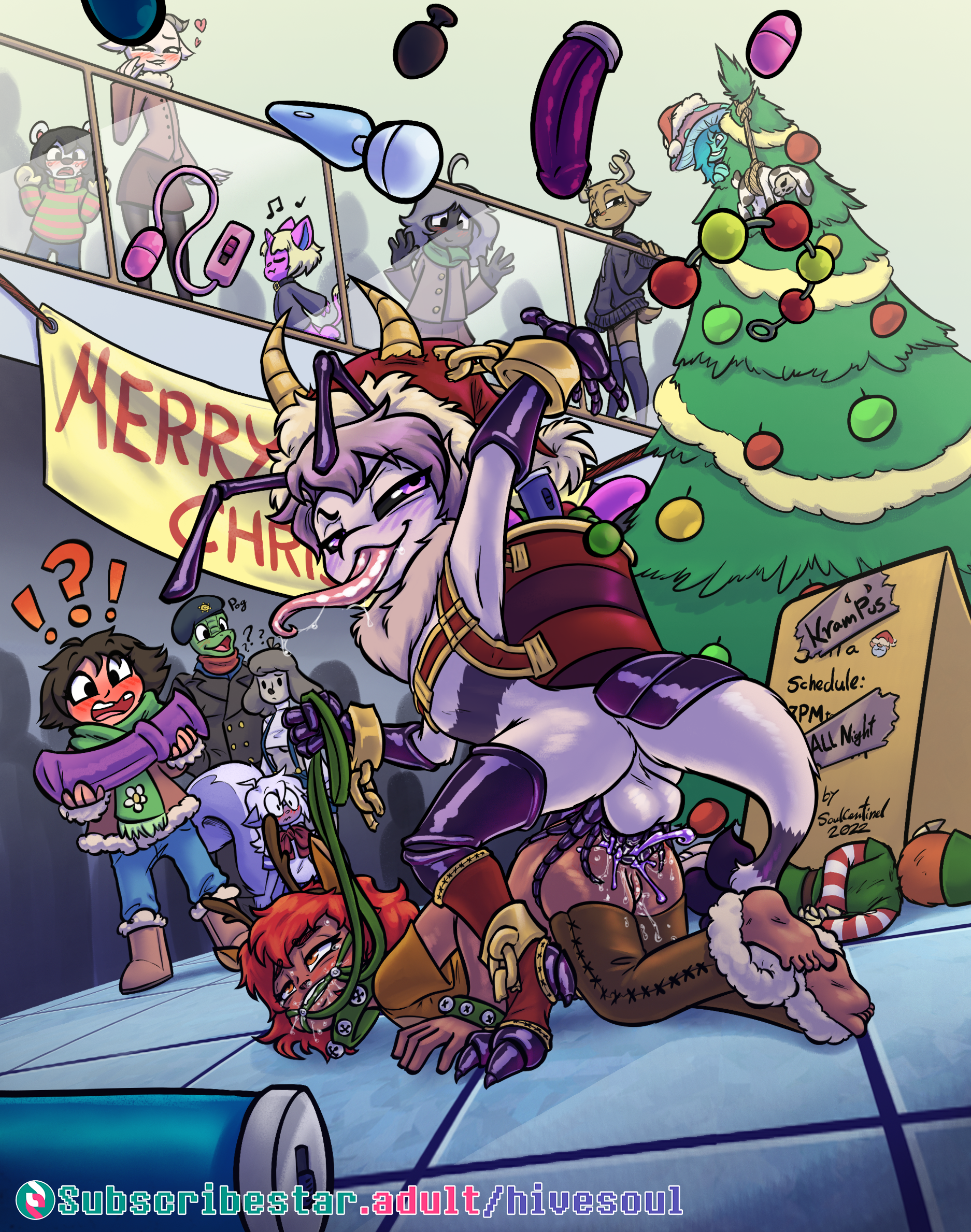 Violet Echo (Christmas) Rule 34 Image
