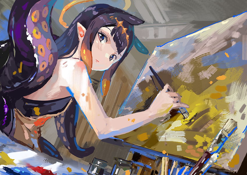 Ninomae Ina'Nis (Hololive) Rule 34 Image