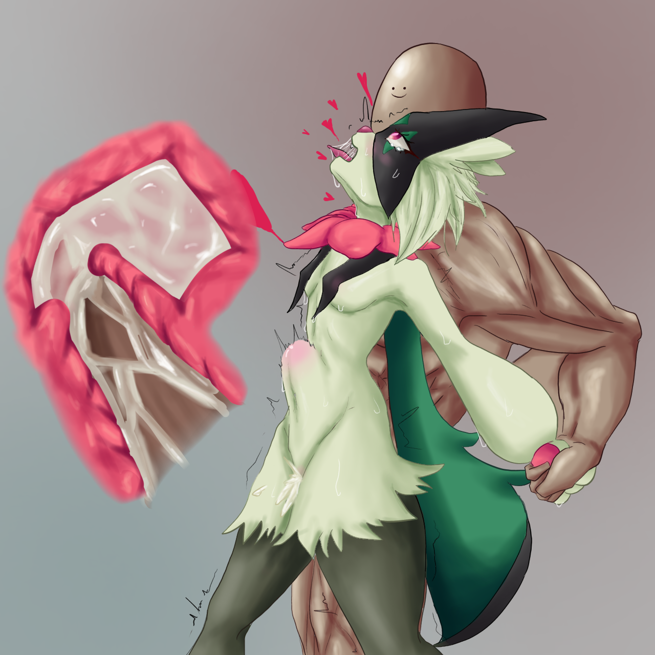 Meowscarada (Pokemon) Rule 34 Image