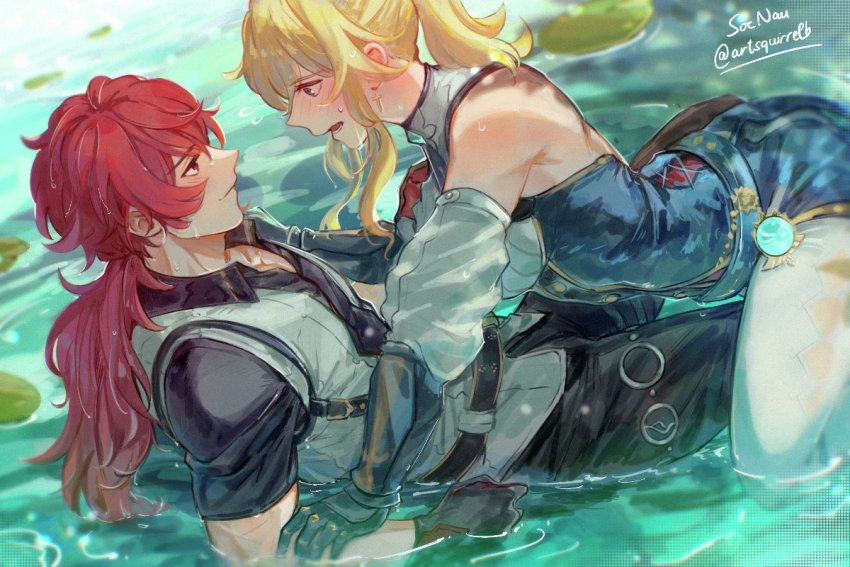 Diluc (Genshin Impact) Rule 34 Image