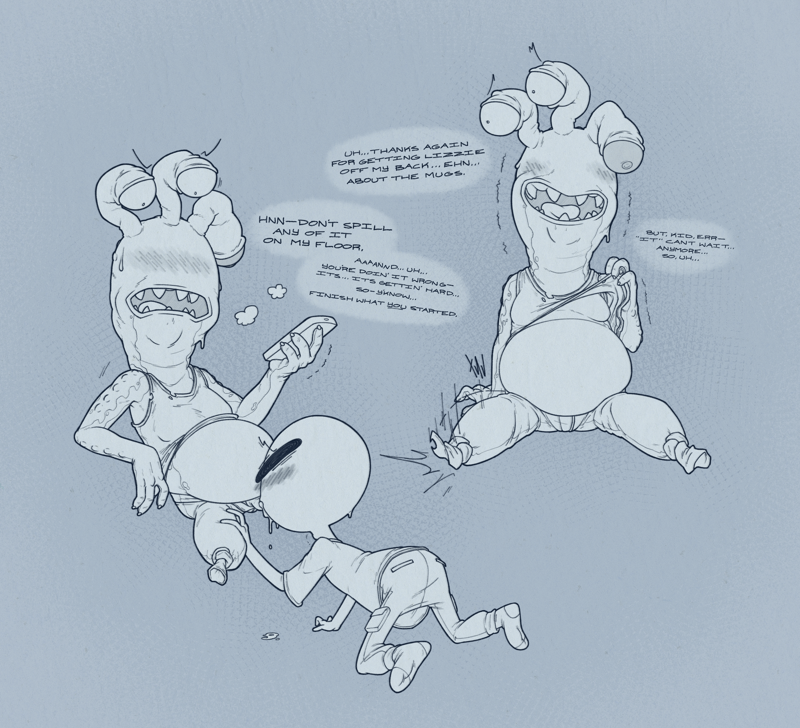 Grey Alien (Gene Zaroothian) Rule 34 Image