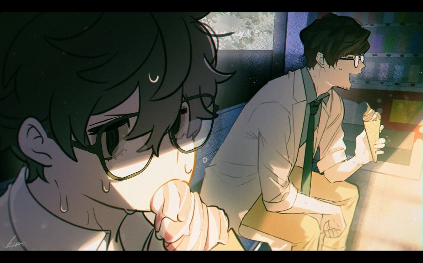 Amamiya Ren (Persona) Rule 34 Image