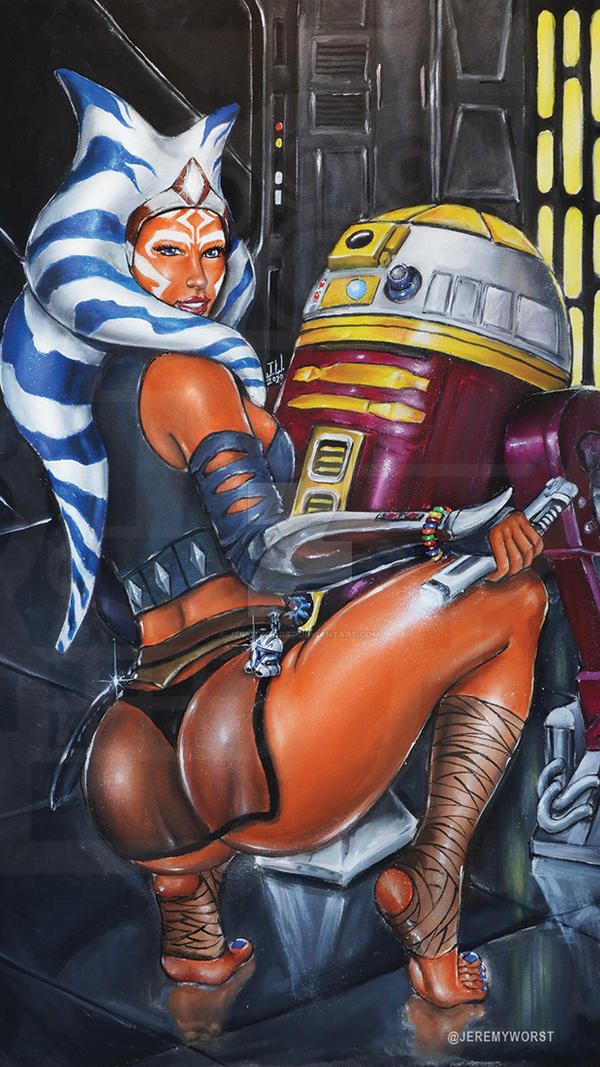Ahsoka Tano (Star Wars) Rule 34 Image