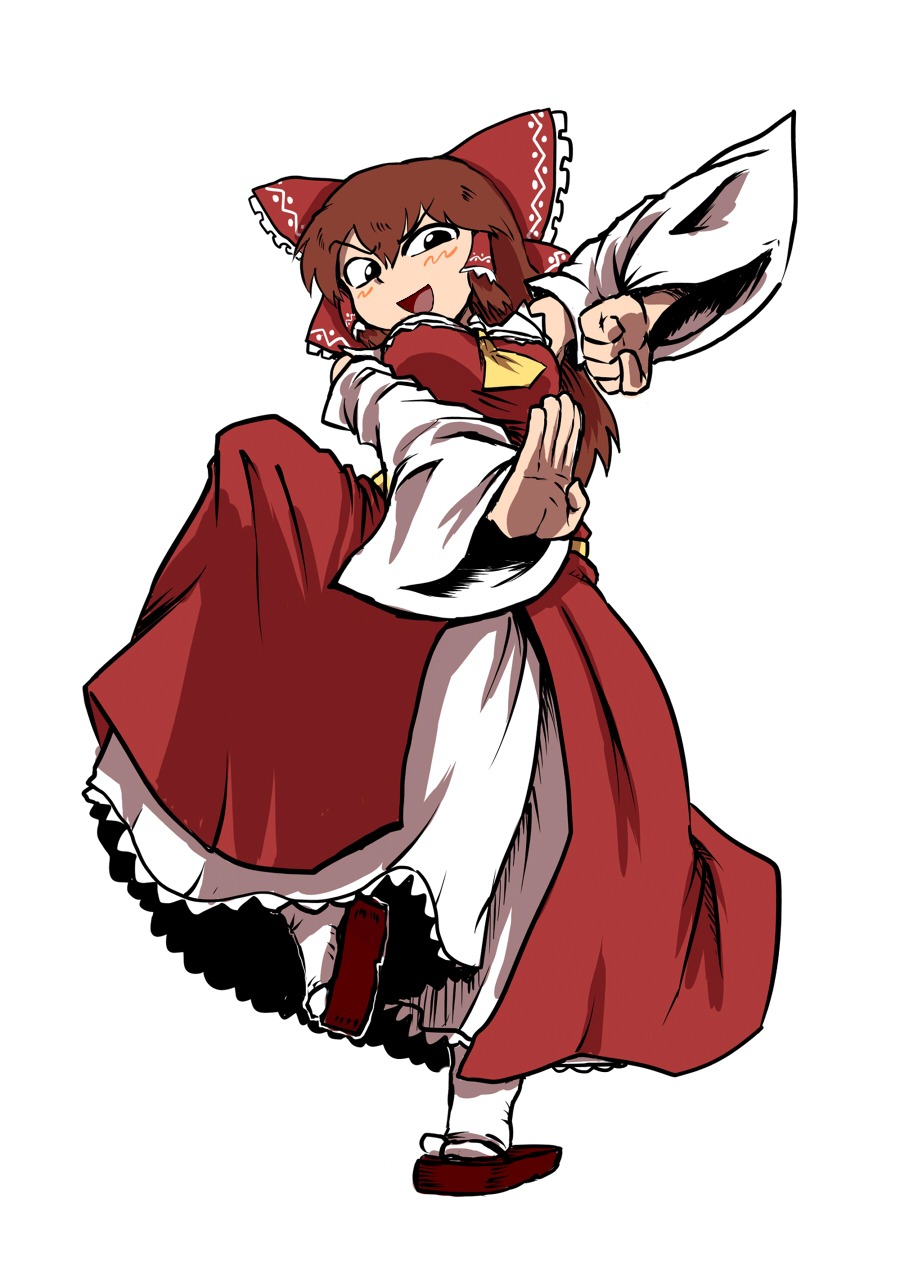 Hakurei Reimu (Cookie (Touhou)) Rule 34 Image