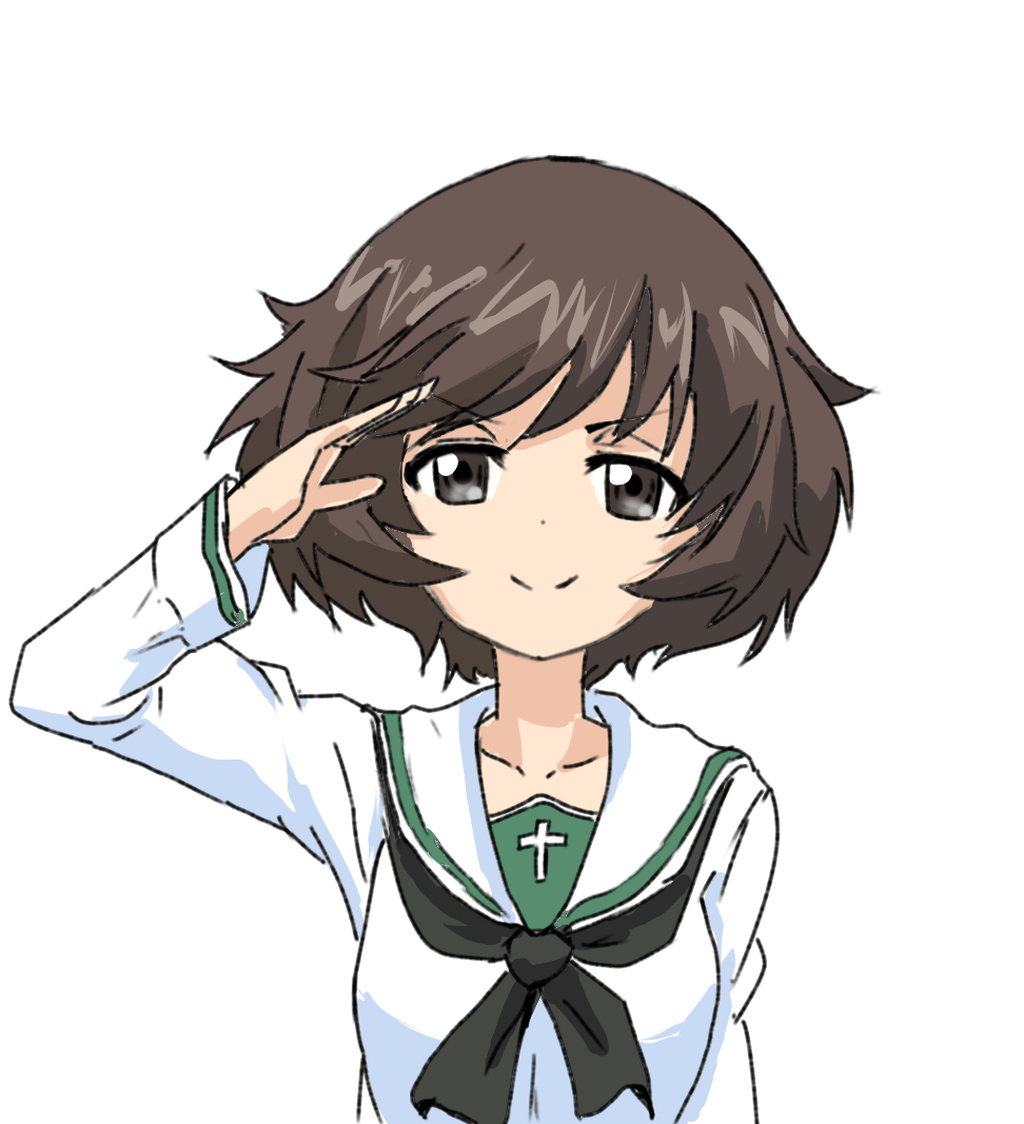 Akiyama Yukari (Girls Und Panzer) Rule 34 Image