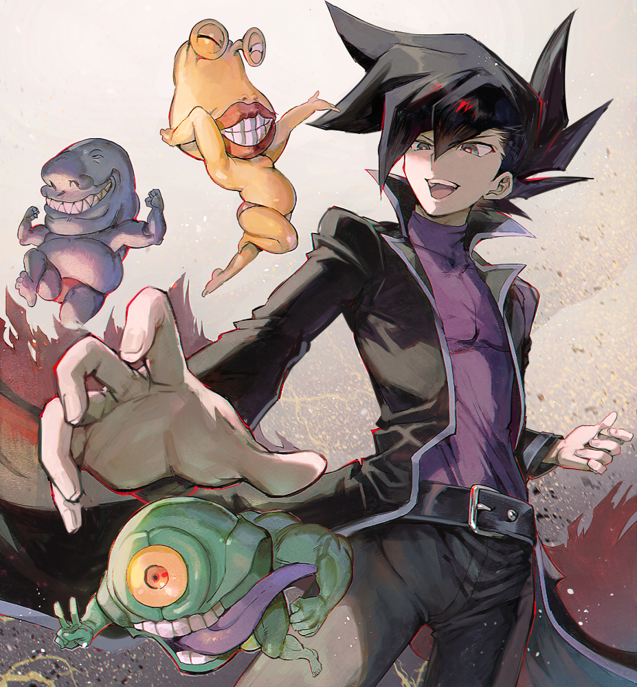 Manjoume Jun (Ojama Black) Rule 34 Image