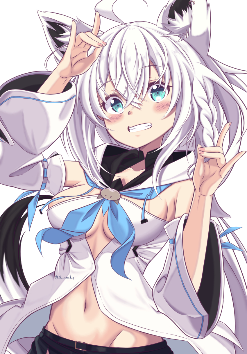 Shirakami Fubuki (Hololive) Rule 34 Image