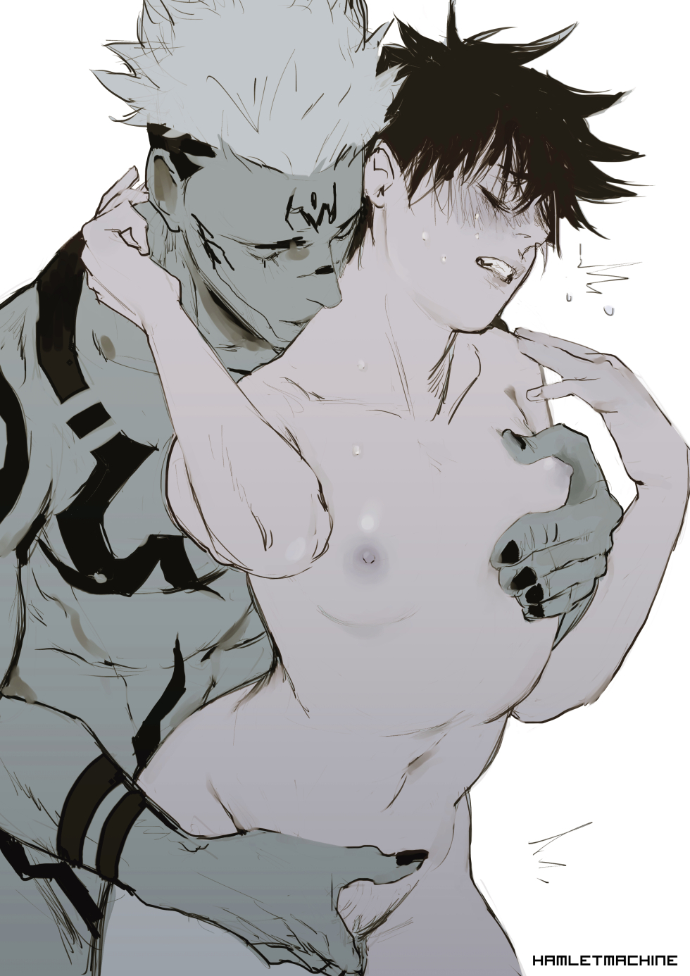 Fushiguro Megumi (Jujutsu Kaisen) Rule 34 Image