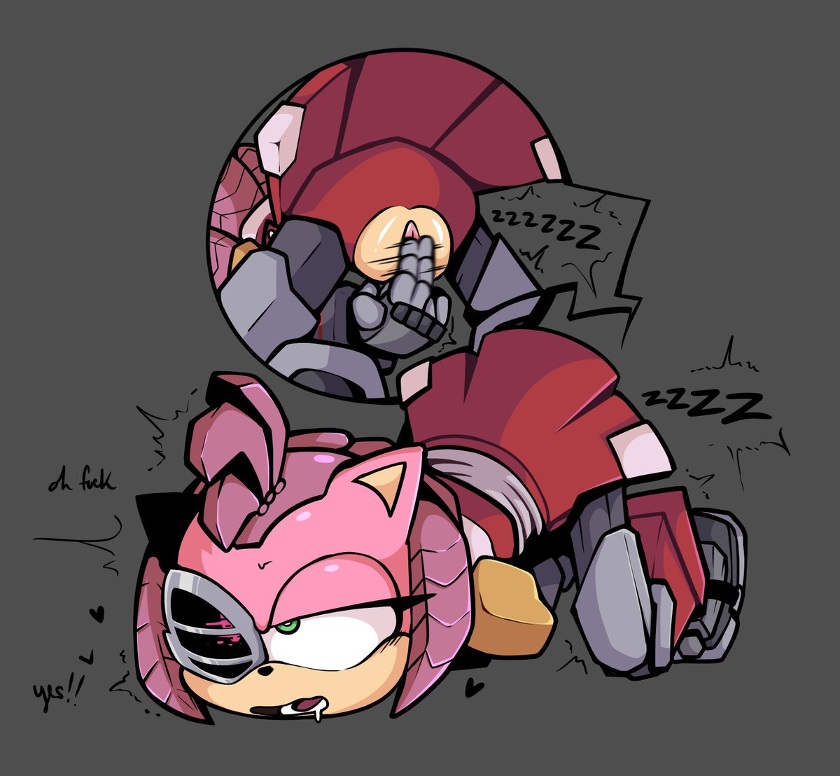 Amy Rose (Sega) Rule 34 Image