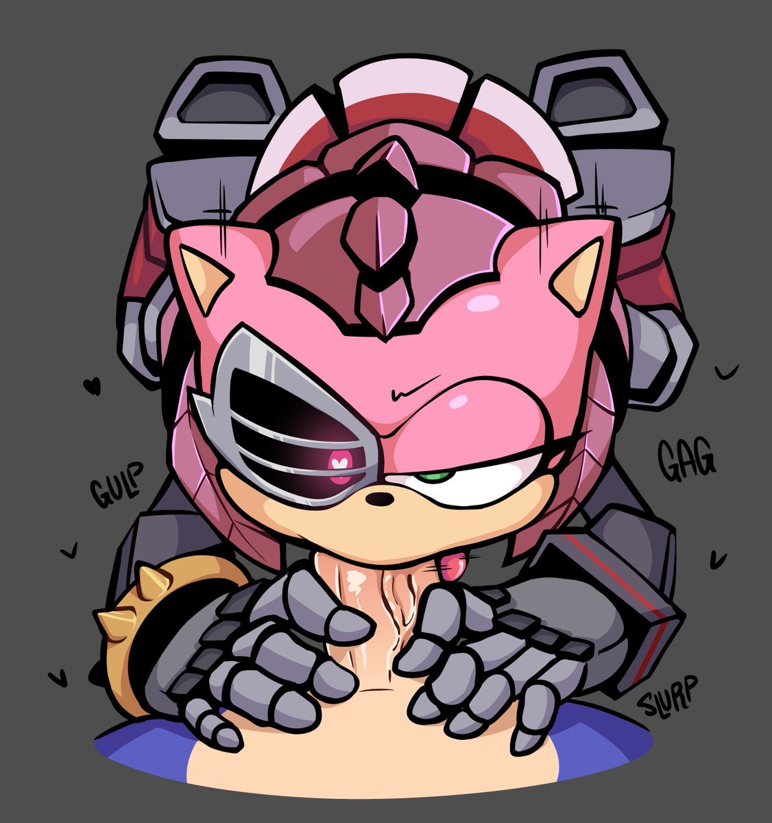 Amy Rose (Sega) Rule 34 Image