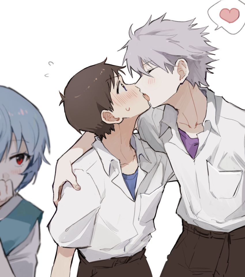 Ayanami Rei (Nagisa Kaworu) Rule 34 Image