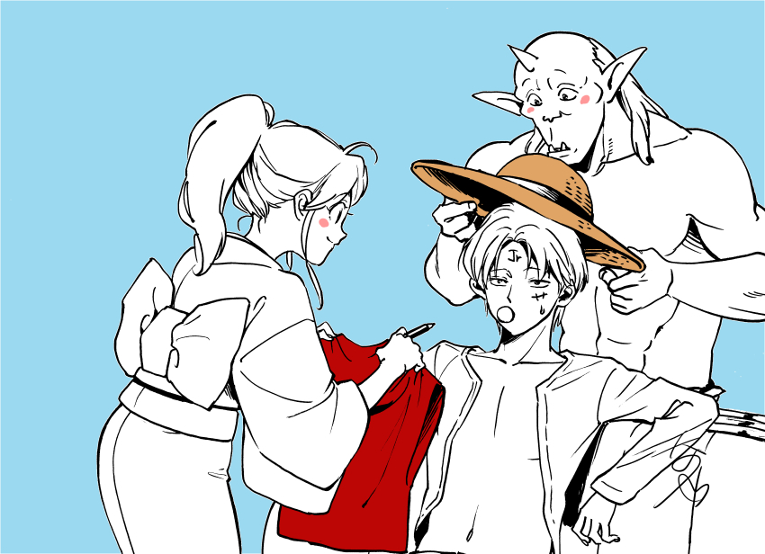 Koenma (Botan (Yu Yu Hakusho)) Rule 34 Image