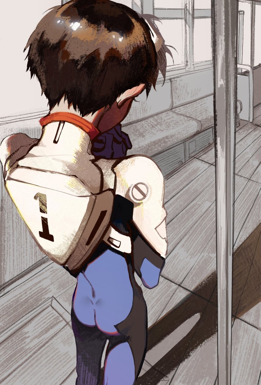 Ikari Shinji (Neon Genesis Evangelion) Rule 34 Image