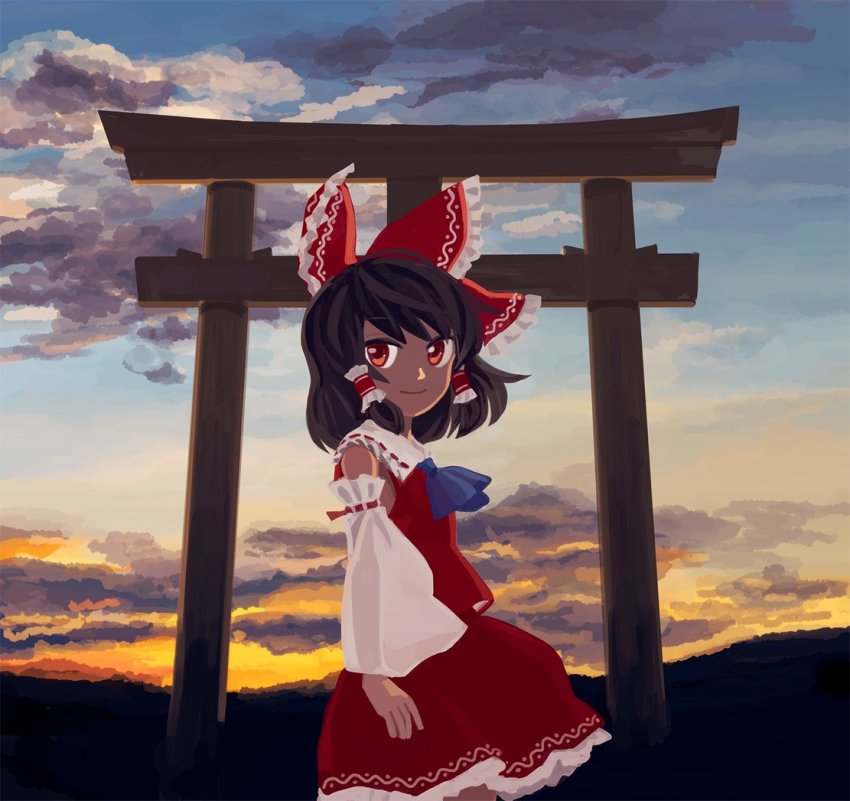 Hakurei Reimu (Touhou) Rule 34 Image