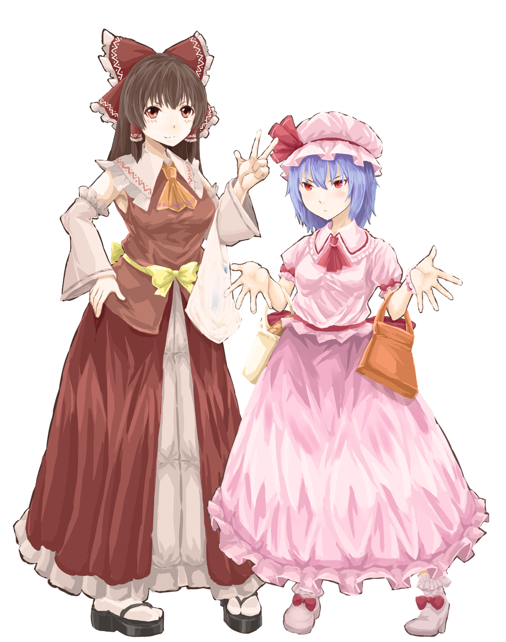 Hakurei Reimu (Cookie (Touhou)) Rule 34 Image