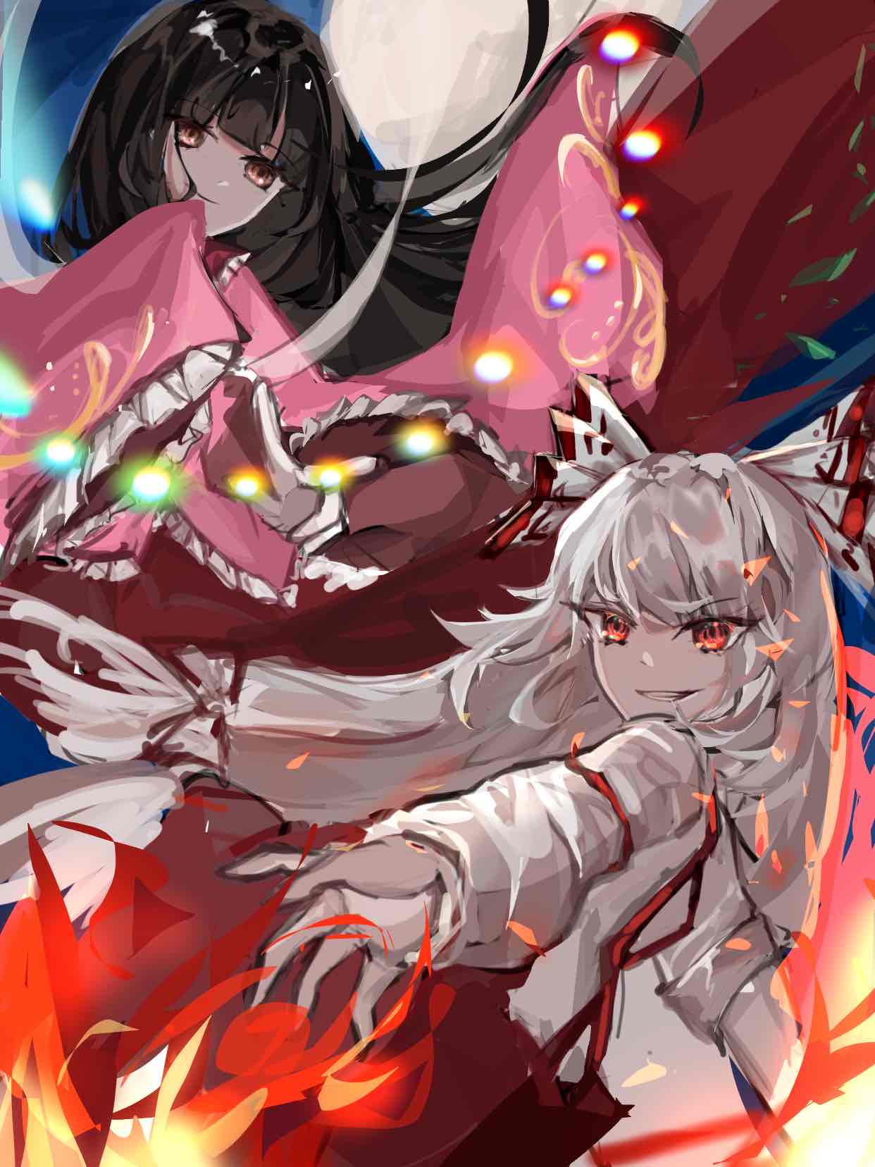 Fujiwara No Mokou (Touhou) Rule 34 Image