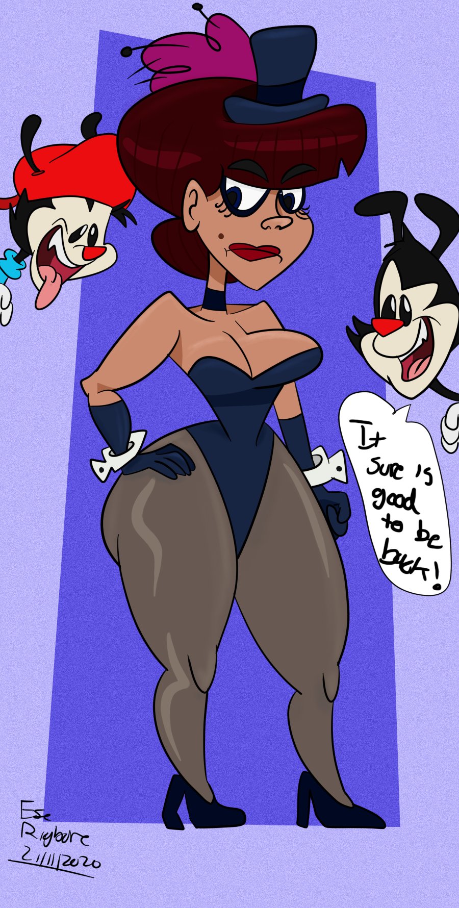 Wakko Warner (Animaniacs) Rule 34 Image