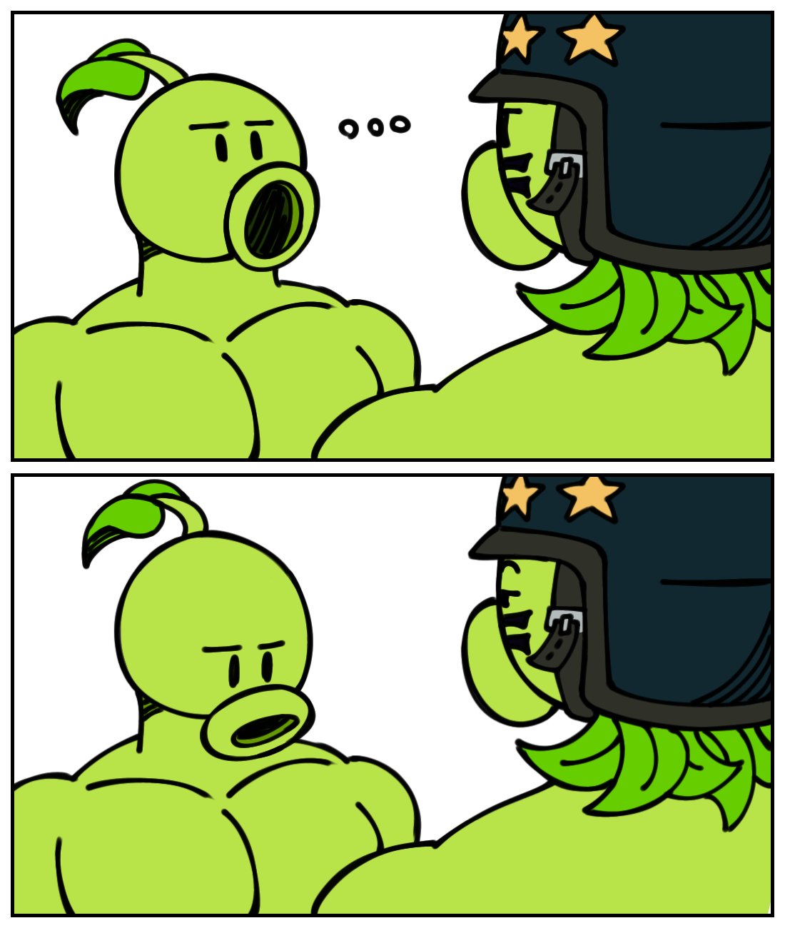 Gatling Pea (Pvz) Rule 34 Image
